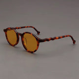 Elton Acetate Round Sunglasses