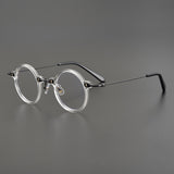 Ben Retro Round Acetate Optical Glasses Frame