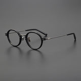 Crunch Vintage Acetate Titanium Glasses Frame