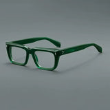 Sutton Retro Rectangle Acetate Glasses Frame