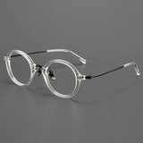 Crunch Vintage Acetate Titanium Glasses Frame