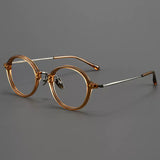 Crunch Vintage Acetate Titanium Glasses Frame