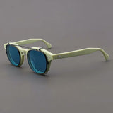 Ted Acetate Glasses Frame With sunglasses Clips