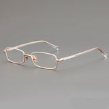Tutt Retro Semi Titanium Glasses Frame