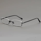 Tutt Retro Semi Titanium Glasses Frame