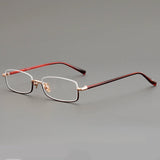 Tutt Retro Semi Titanium Glasses Frame