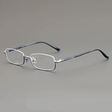 Tutt Retro Semi Titanium Glasses Frame