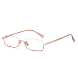 Tutt Retro Semi Titanium Glasses Frame