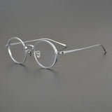 Saint Vintage Round Titanium Eyeglasses Frame