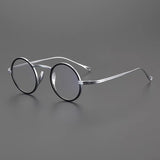 Chap Vintage Round Titanium Eyeglasses Frame