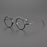 Chap Vintage Round Titanium Eyeglasses Frame