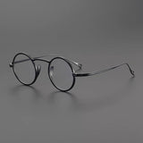 Chap Vintage Round Titanium Eyeglasses Frame