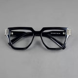 Case Vintage Acetate Glasses Frame