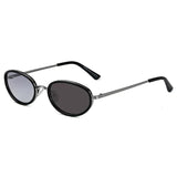 Mbappe Oval Retro Alloy Sunglasses