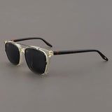 Myrna Acetate Glasses Frame With Polarized Sunglasses Clips