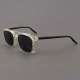 Myrna Acetate Glasses Frame With Polarized Sunglasses Clips