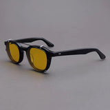 Crowe Vintage Acetate Glasses Frame With sunglasses Clips