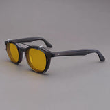 Crowe Vintage Acetate Glasses Frame With sunglasses Clips