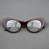 Elina Retro Cat Eye Glasses Frame