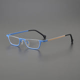 Lamond Retro Semi Titanium Glasses Frame