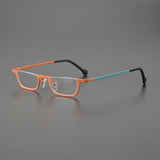 Lamond Retro Semi Titanium Glasses Frame
