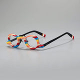 Lennon Personality Funny Small Acetate Glasses Frame