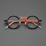 Ramiro Acetate Round Glasses Frame