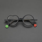 Heath Unique Heart Acetate Glasses Frame