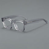 Lew Vintage Square Acetate Glasses Frame
