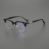 Mandek Browline Acetate Glasses Frame