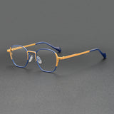 Cary Retro Titanium Eyeglasses Frame