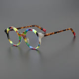 Talon Acetate Round Eyeglasses Frames