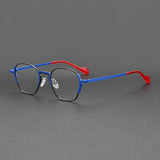 Cary Retro Titanium Eyeglasses Frame