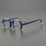 Sinjin Round Acetate Personalized Eyeglasses Frames