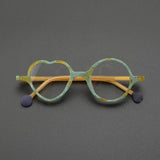 Heath Unique Heart Acetate Glasses Frame