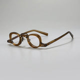 Lennon Personality Funny Small Acetate Glasses Frame