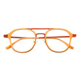 Casey Retro Aviator Glasses Frame