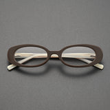 Leslie Vintage Oval Eyeglasses Frame