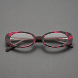 Leslie Vintage Oval Eyeglasses Frame