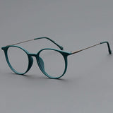 Aria Vintage TR90 Round Eyeglasses Round Frames Southood Green 