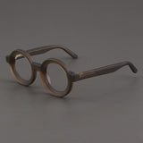Ayers Retro Acetate Glasses Frame Round Frames Southood Olive 