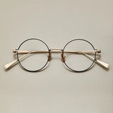 Mel Round Titanium Eyeglasses Frame