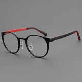 Cam Vintage TR90 Round Eyeglasses