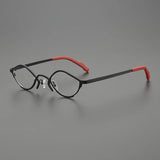 Pam Cat Eyes Titanium Glasses Frame