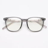 Bliss Vintage TR90 Eyeglasses Frame Rectangle Frames Southood Grey 