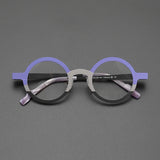 Oram Titanium Round Glasses Frame