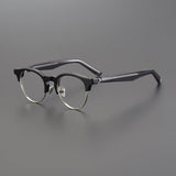 Bo Browline Acetate Glasses Frame Browline Frames Southood Black 