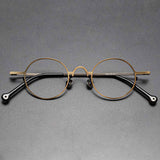Briar Titanium Vintage Round Eyeglasses Frames Round Frames Southood 