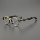 Burke Retro Acetate Glasses Frame Aviator Frames Southood Olive Green 