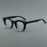 Cade Vintage Acetate Glasses Frame Cat Eye Frames Southood Black 